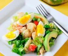 Puerto Rican Codfish Salad | Ensalada de Bacalao